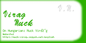 virag muck business card